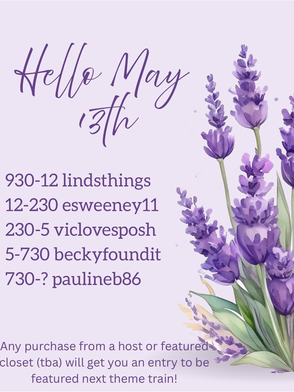 Theme Train 5/13 @chris_and_lily